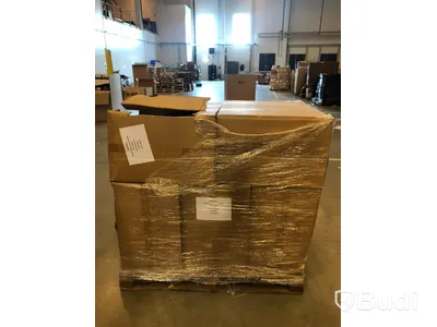 5 lådor med “60 cell shipper” i papp